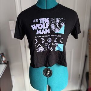 The Wolf Man Black Graphic Tee